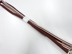 大特価品　上質　未使用品　正絹　撚り房　手組帯締め